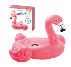 57558   SWIMMING FLOAT INTEX FLAMINGO PINK RIDE ON balidiveshop 1  large